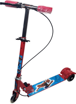 

Furious 4 Kids Ride On Scooter Spider Men(Red)(Red)