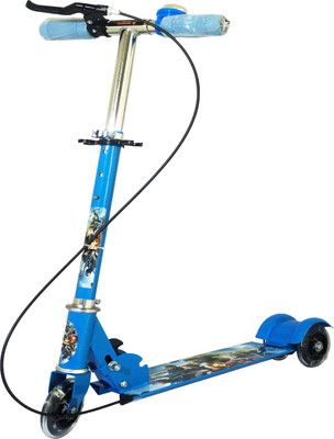 

Furious 4 Kids Ride On Scooter Avengers(Blue)(Multicolor)