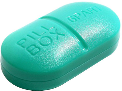 

iStore 6 Day Compartment Tablet Storage Case Container Pill Box(Multicolor)
