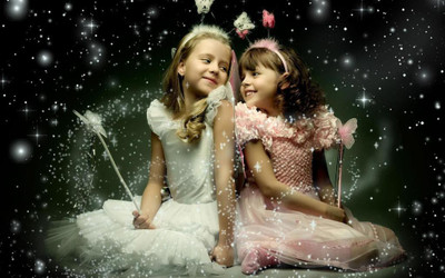 

Two Cute babies Poster Paper Print(12 inch X 18 inch, Rolled)