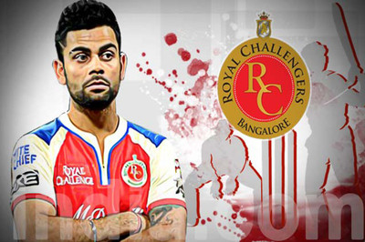 Virat Kohli RCB Vinyl Poster Paper Print(18 inch X 24 inch, Rolled) available at flipkart for Rs.425
