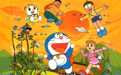 

DORAEMON CARTTON CHARACTER HD WALLPAPER ON FINE ART PAPER Fine Art Print(19 inch X 13 inch, Rolled)
