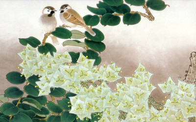 

Lovely Birds on Tree Poster Paper Print(12 inch X 18 inch, Rolled)
