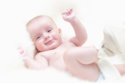 

Cute Baby in Happy Mood Poster Paper Print(12 inch X 18 inch, Rolled)