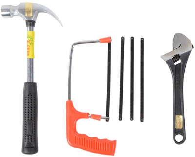 

Globus STEEL HAND TOOL KIT, PACK OF 6 Hand Tool Kit(3 Tools), Multicolor