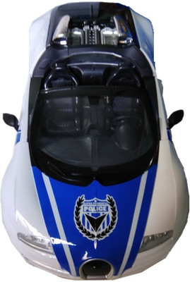 

4Desire Radio Remote Control (R/C) 6+Ages LED Police Speed Racing Toy Car with Scale 1:10 Full Door Function, Rechargable, Remote Control, Door Open Function, Lights, etc.(Multicolor)