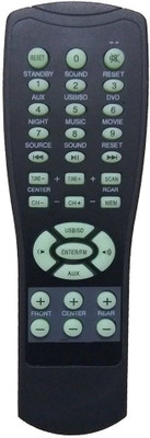 MEPL Home Theater Remote 4 In 1 (A111F/F2200U/A555U/F900U) (Please Match The Image) (SP) F&D Remote Controller(Black)