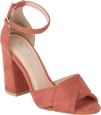 

Mode By Red Tape Women Pink Heels