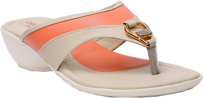 

Dolphin Miles Women Orange Wedges