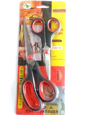 

OM Scissor Set (Color May Vary), size- 21 and 14 Scissors(Set of 2, Multicolor)