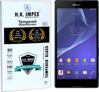 H.K.Impex Tempered Glass Guard for Sony Xperia T2 Ultra Dual available at flipkart for Rs.235