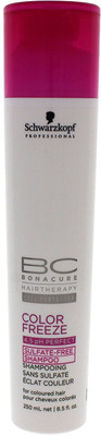 

Schwarzkopf BONACURE COLOR FREEZE HAIRTHERAPY SHAMPOO 250 mL(250 ml)