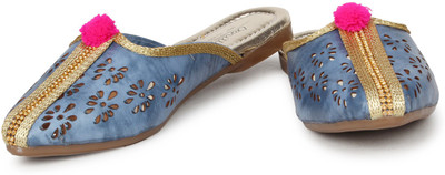 

Denill Traditional Jutis For Women(Blue