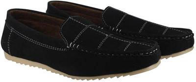 

SHREE GOVIND Black Party Look Lofer Loafers For Men(Black