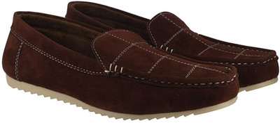 

FASHION TRICK Cheery Party Look Lofer Loafers For Men(Brown