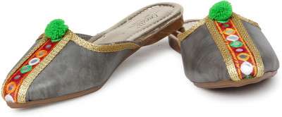 

Denill Traditional Jutis For Women(Grey