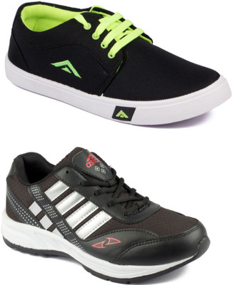 

Asian Men Casual & Running Shoes Combo Pack of 2 Sneakers For Men(Multicolor
