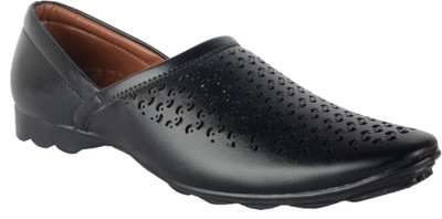 

Aadi AADI MEN'S BLACK SYNTHETIC LEATHER SHOES Casuals For Men(Black