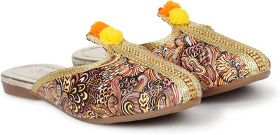 

Denill's Traditional Jutis For Women(Multicolor, Black