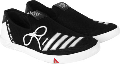 

AMJ Slip On Sneakers For Men(Black