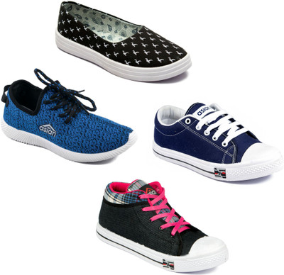 

Asian Women Casual & Running Shoes Combo Pack of 4 For Women(Multicolor