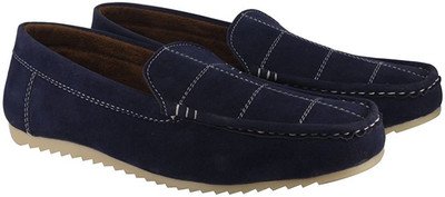 

FASHION TRICK Blue Party Look Lofer Loafers For Men(Blue