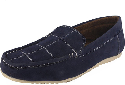 

GOVINDSHREE Blue Party Look Lofer Loafers For Men(Blue