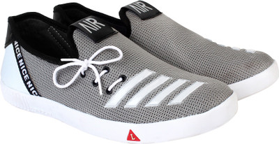 

AMJ Slip On Sneakers For Men(Grey