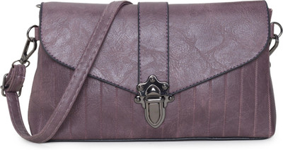 

Cappuccino Girls Casual Purple PU Sling Bag