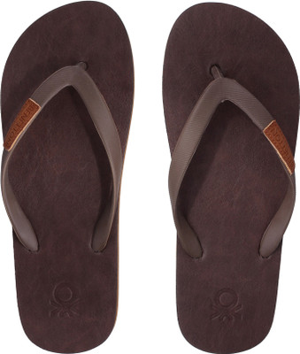 

United Colors of Benetton Flip Flops, Brown
