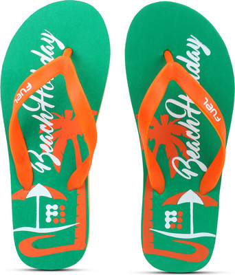 

Fuel Men's & Boy's Stylish Slippers, Green