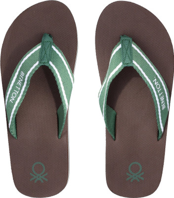

United Colors of Benetton Flip Flops, Bottle green