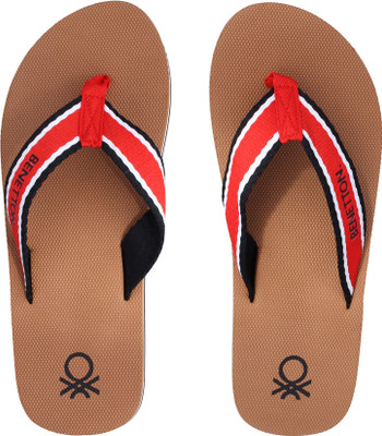 

United Colors of Benetton Flip Flops, Red