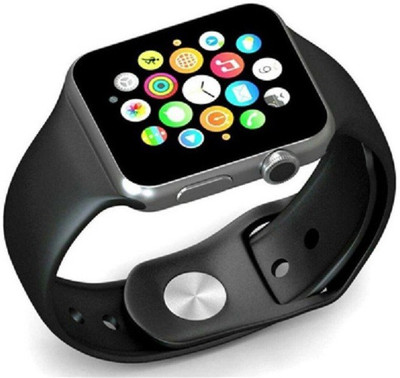 

HBNS Sporty Silver Bluetooth Smart Watch With Camera Support Sim Card and SD Card Suitable For Apple,MI,Redmi,Xiaomi,Samsung,Oppo,Vivo,Lenovo,HTC Smart Phones Black,Silver Smartwatch(Black Strap Free Size)