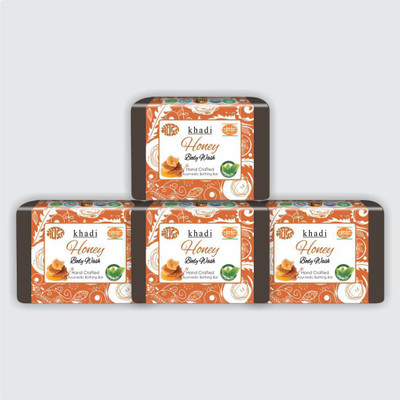 

KHADI MEGHDOOT AYURVEDIC HONEY BODY WASH(500 g, Pack of 4)
