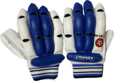 

SSM ASSAULT BATTING GLOVES Batting Gloves (Men, Blue, White)
