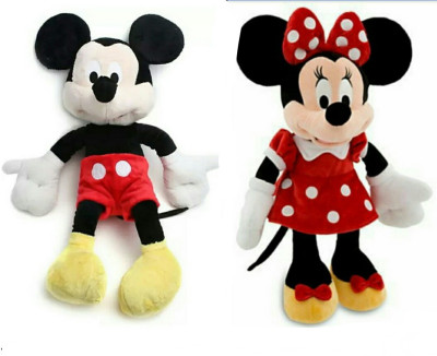

soniya Enterprises mickey mouse and Minnie mouse - 62 cm(Multicolor, Black, Red), Black;multicolor;red