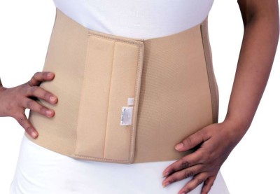 

aurmen Abdominal Belt 8" Back & Abdomen Support Back & Abdomen Support (, Beige