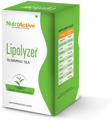 

NutroActive LIPOLYZER Herbal Slimming Tea, Weight Loss Tea Herbal Tea Box(100)