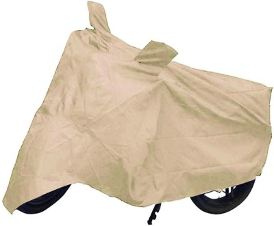 Worldlookenterprises Two Wheeler Cover for Bajaj(Pulsar 180 DTS-i, Beige)