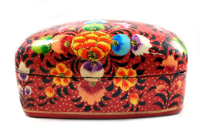

India Meets India Trinket_Box Jewellery Vanity Box(Multicolor)