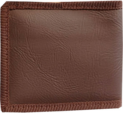 

SUNRAM Men Brown Artificial Leather Wallet(3 Card Slots), Coffee