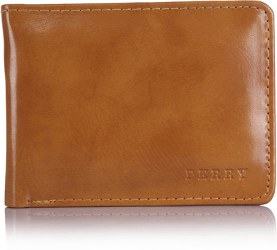 

Perry Men Brown Artificial Leather Wallet(6 Card Slots), Light brown