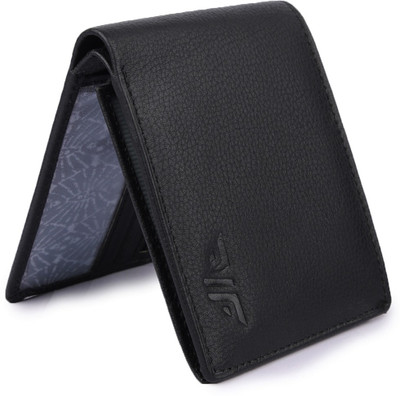 

Winner Force Men Black Genuine Leather Wallet(9 Card Slots)