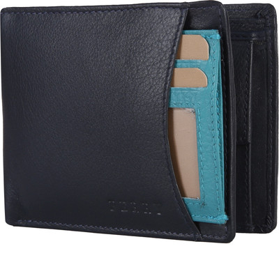 

Perry Men Black Genuine Leather Wallet(6 Card Slots)