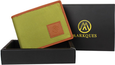 

MARKQUES Men Green Artificial Leather Wallet(8 Card Slots), Green-14