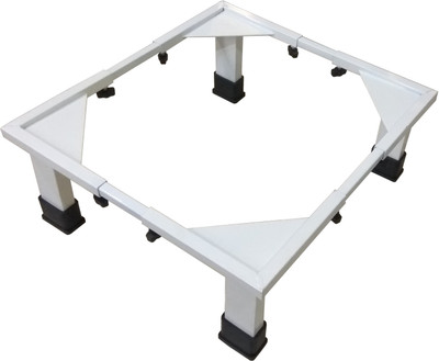 Smart Shelter adjustable front load washing machine / Dishwasher stand Washing Machine Trolley