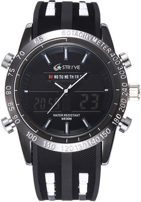 

STRYVE AquastryveS004 Aquaasian STRYVE S8005 Top Brand Luxury digital Quartz Waterproof silicone Sport full calendar Wrist Men’s Watch – WHITE Watch - For Men