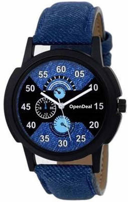 

OpenDeal Stylish Modishh Blue Leather Strap Watches Watch - For Women