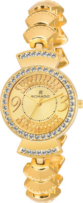 

Romado RMCH-GLD NEW DAZZLING GOLD Watch - For Girls